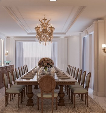 Classical Harmony in the Dining Room - 1